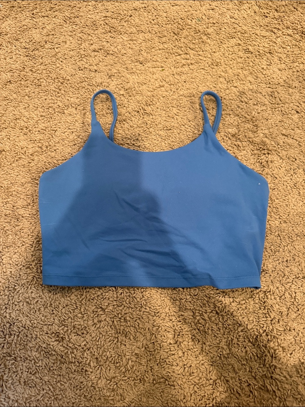 Blue Sports Bra-M